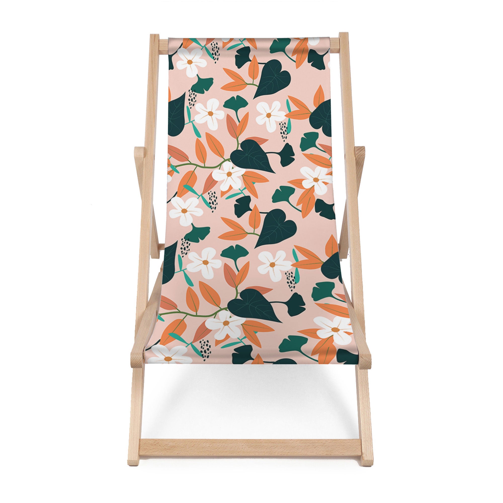 Leżak drewniany Abstract Spring-M