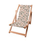 Holzliegestuhl Botanical Beige Pattern-S