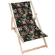 Holzliegestuhl Dark Jungle Exotic-M