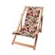 Holzliegestuhl Dark Jungle Pink-S