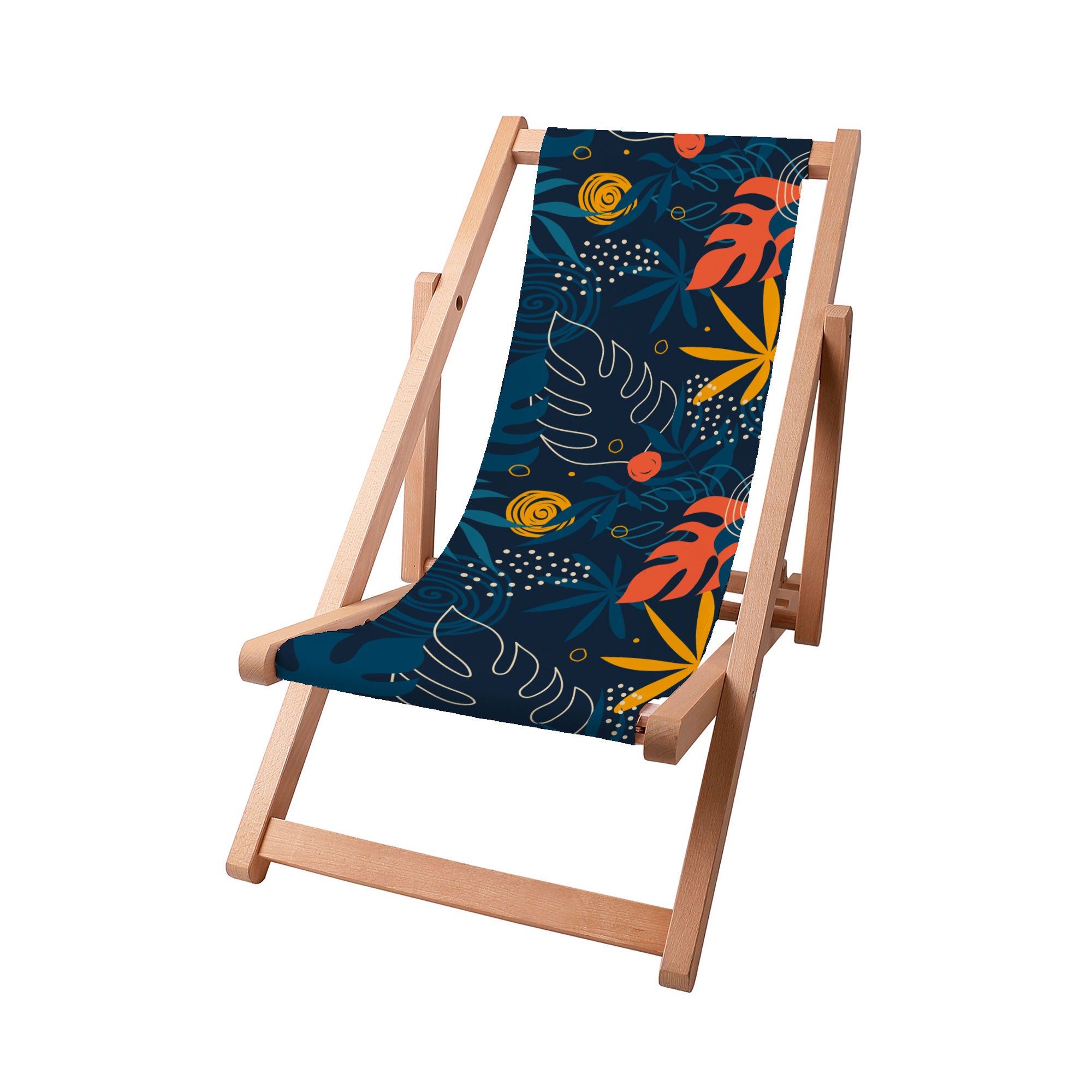 Leżak drewniany Doodle Exotic-S