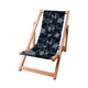 Holzliegestuhl Fantasy Blumen-S
