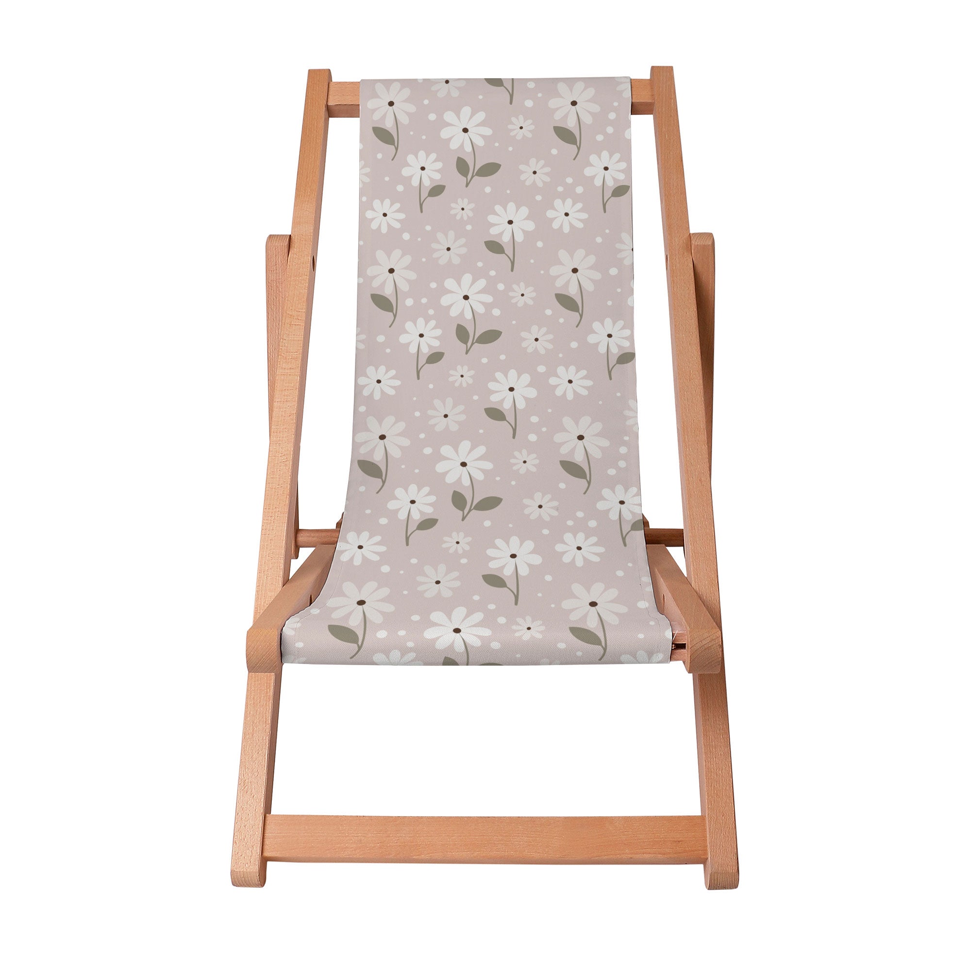 Leżak drewniany Light Flowers-S