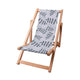 Holzliegestuhl Splash Blumenmuster-S
