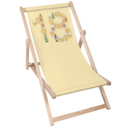 Holzliegestuhl 18er