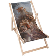Holzliegestuhl Art