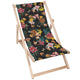 Wooden Deck Chair Dark Jungle-M