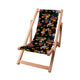Wooden Deck Chair Dark Jungle-S