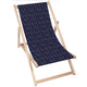 Holzliegestuhl Gold Luxus Muster-M