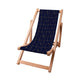 Holzliegestuhl Gold Luxus Muster-S