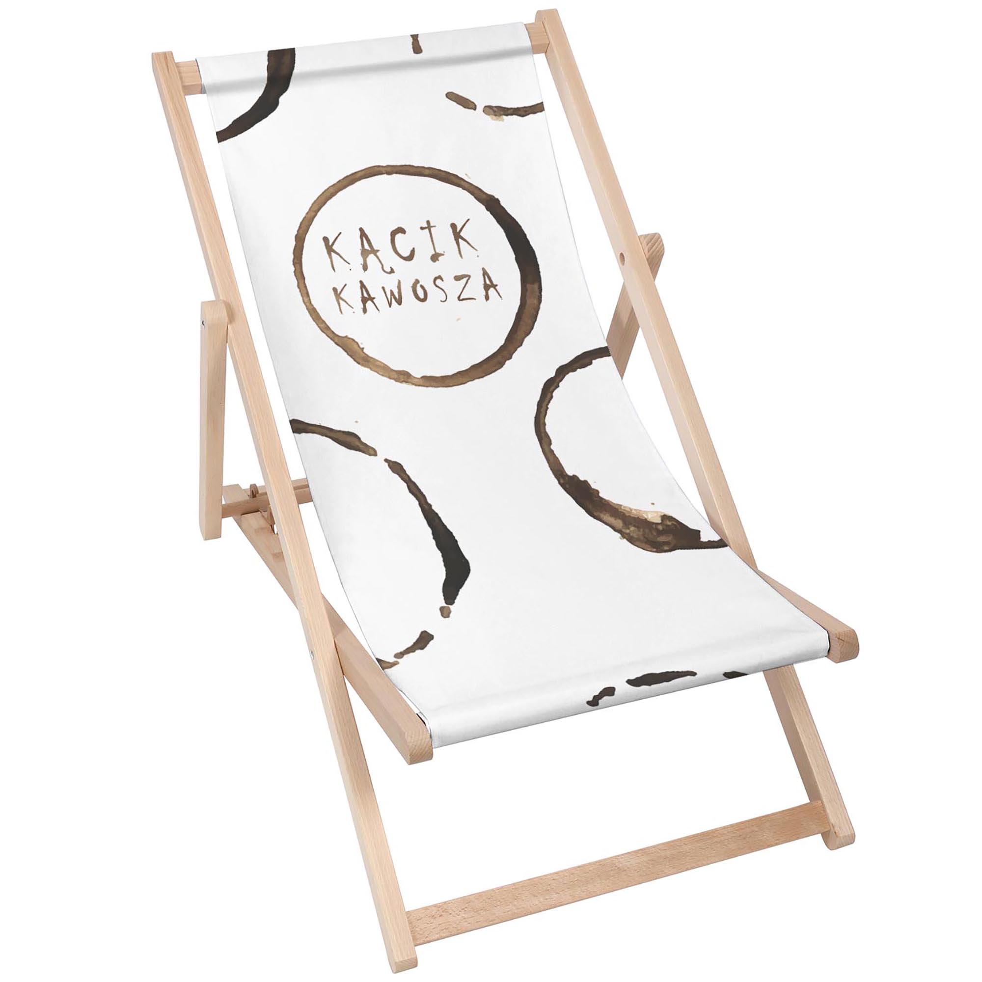 Holzliegestuhl Kaffeeliebhaberecke