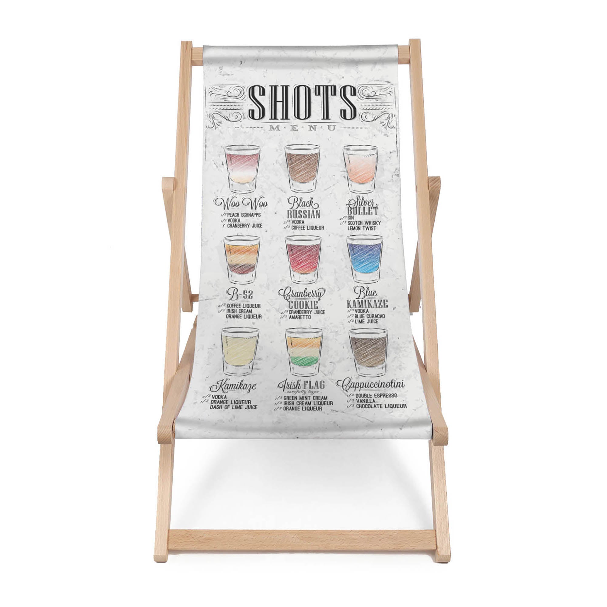 Wooden Deck Chair Shots