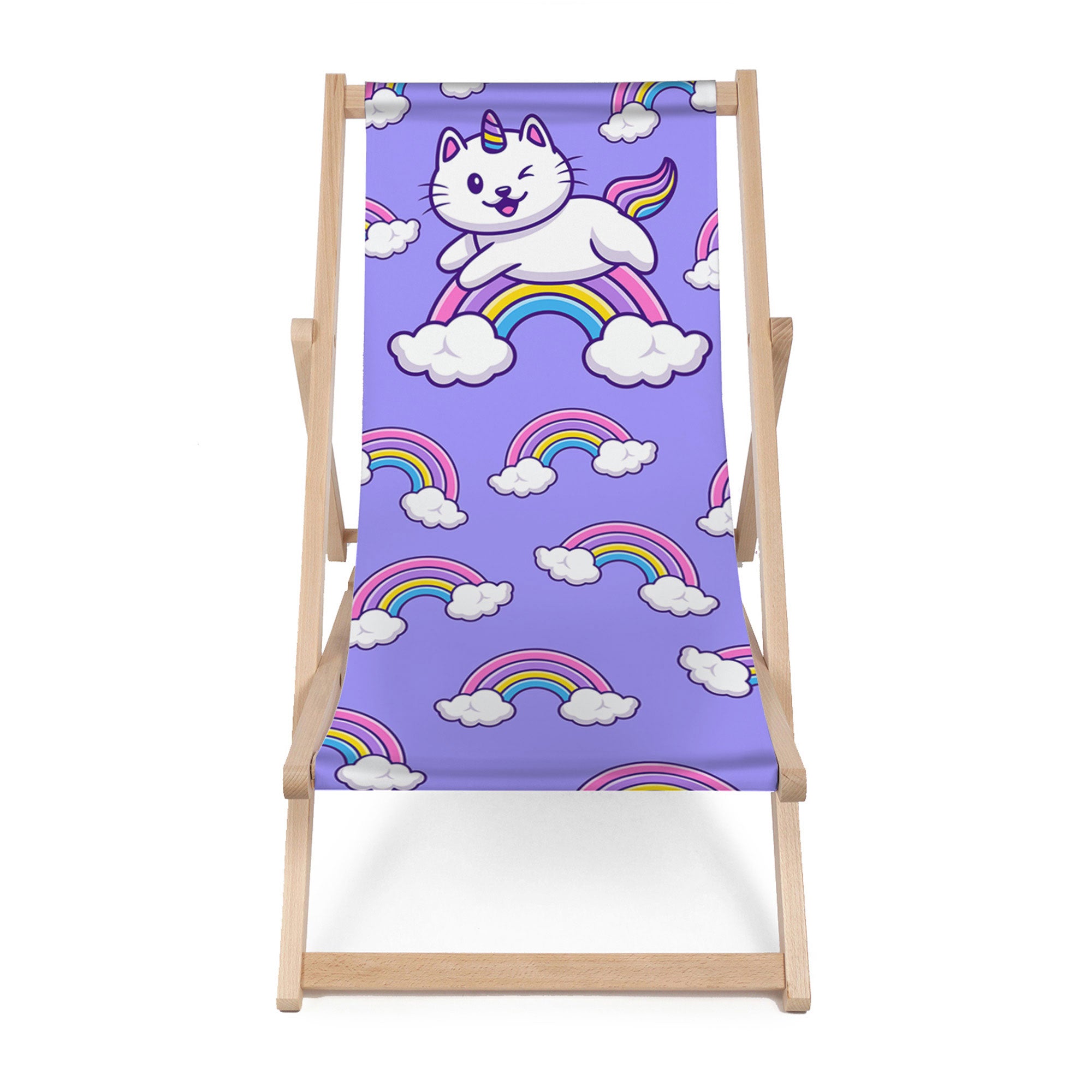 Holzliegestuhl Cat Unicorn-M