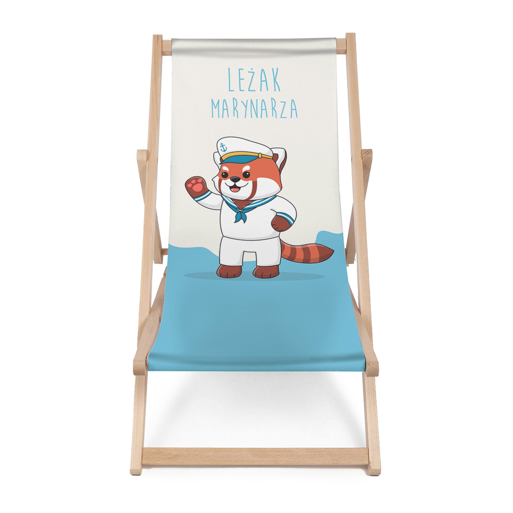 Holzliegestuhl für Matrosen-M