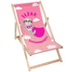 Wooden deck chair for Superheroine-M