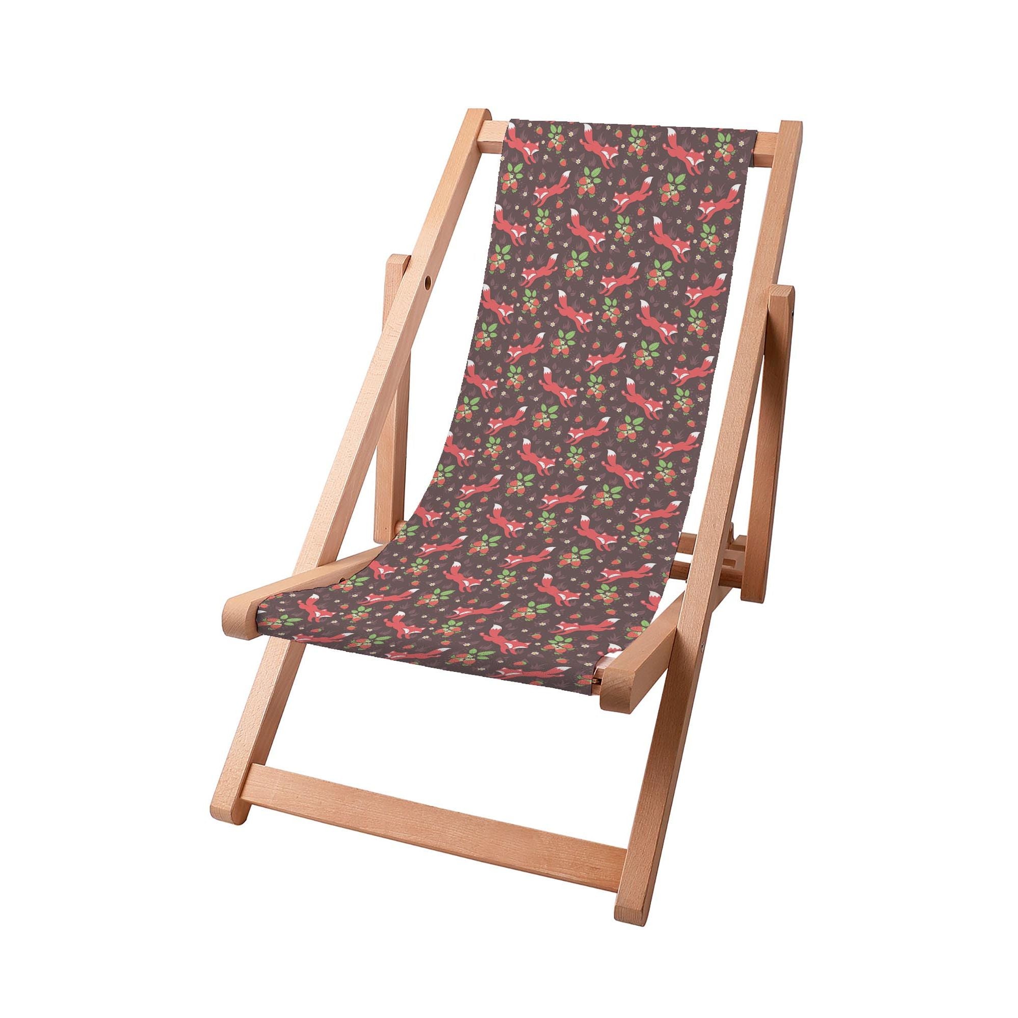 Wooden Deck Chair Fox-S