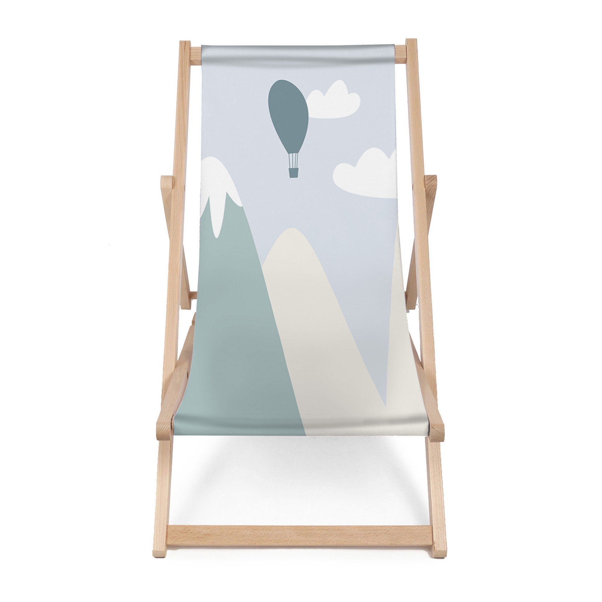 Wooden Deck Chair Mint Balloon-M