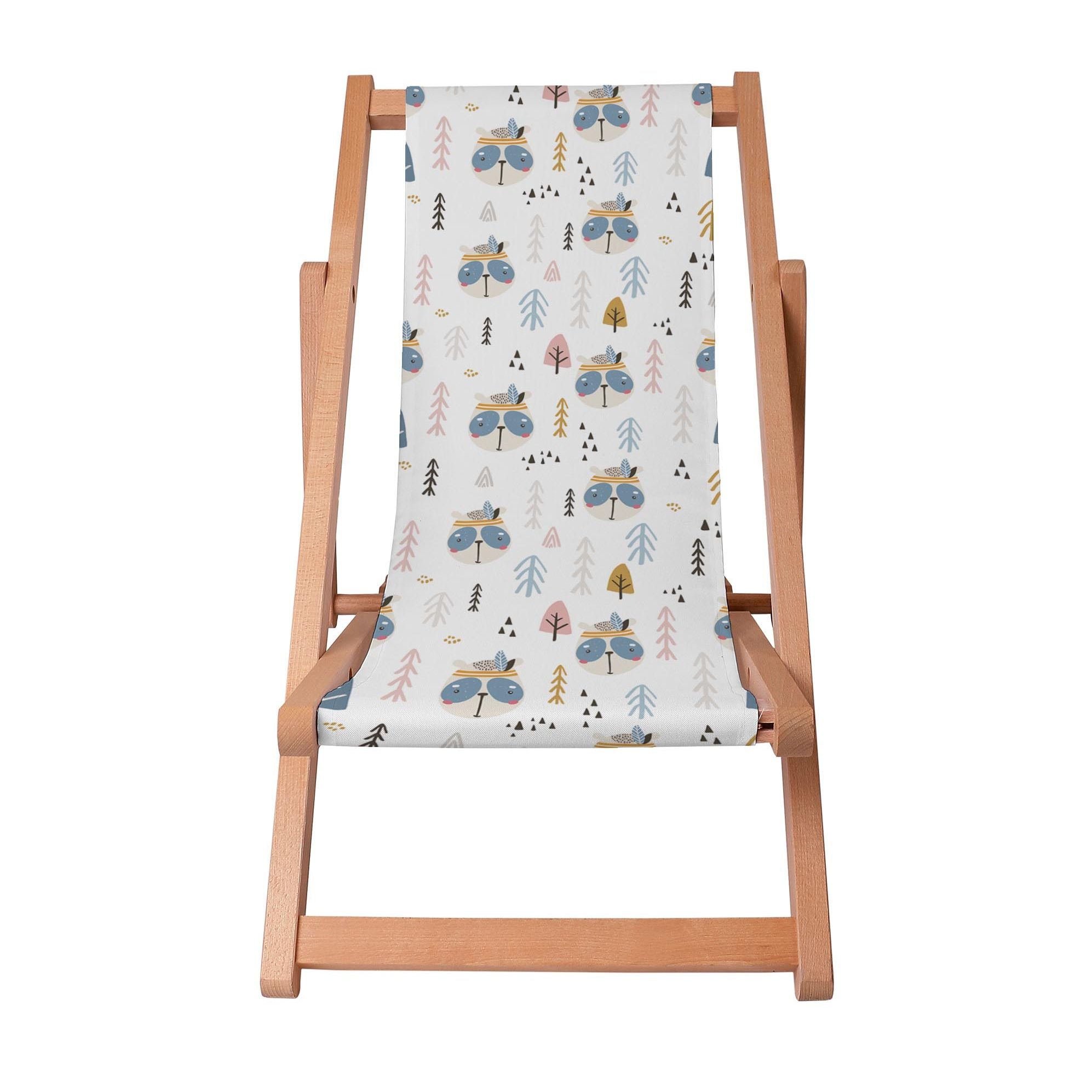 Wooden Deck Chair Teddy Indian-S