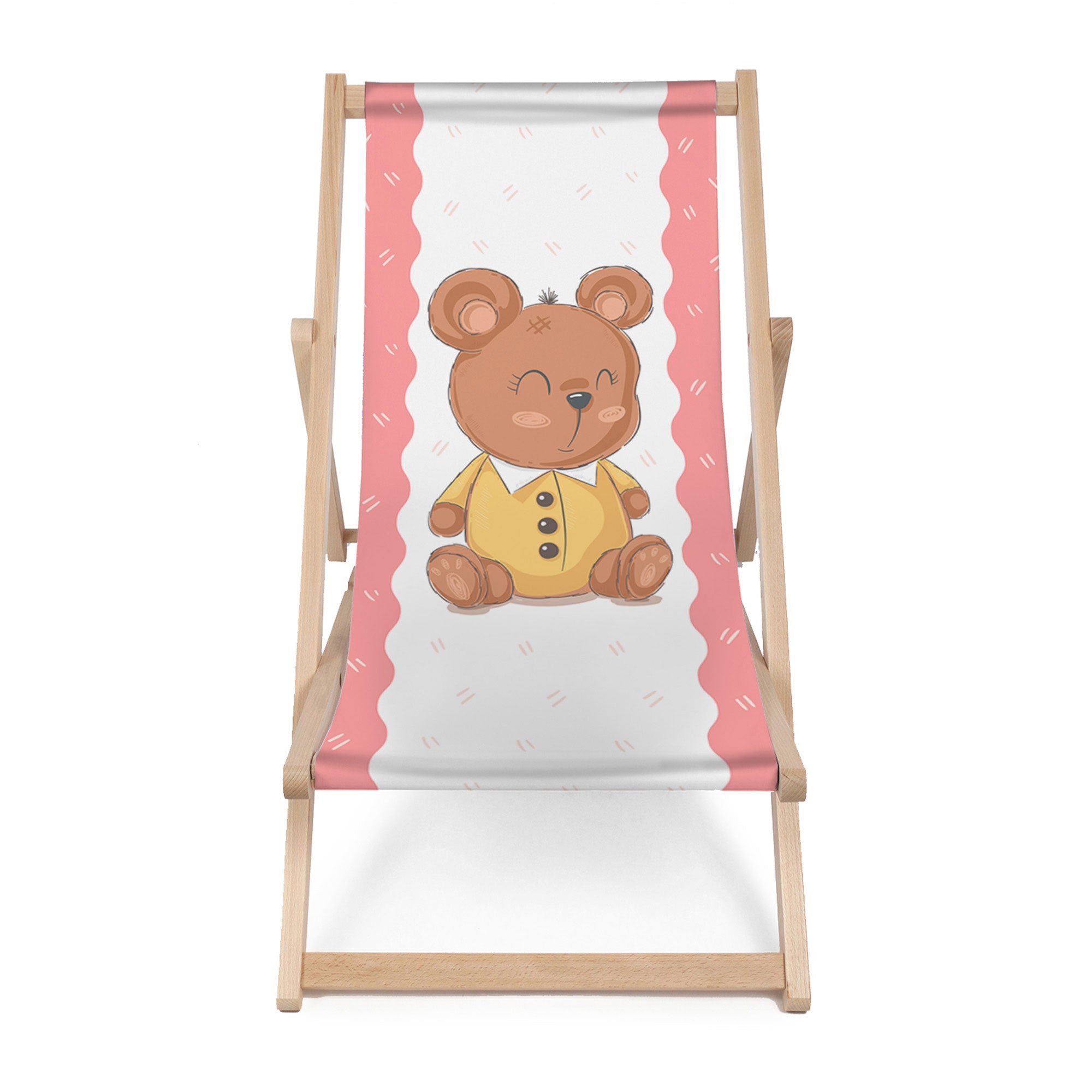Wooden Deck Chair Teddy-M