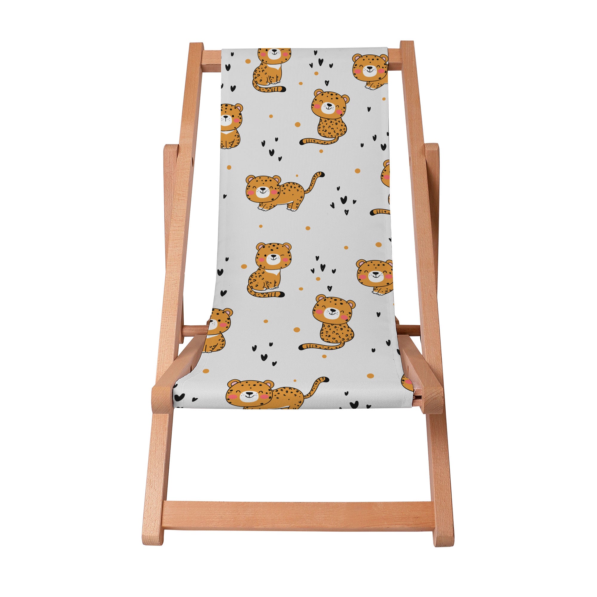 Holzliegestuhl Baby Tiger-S