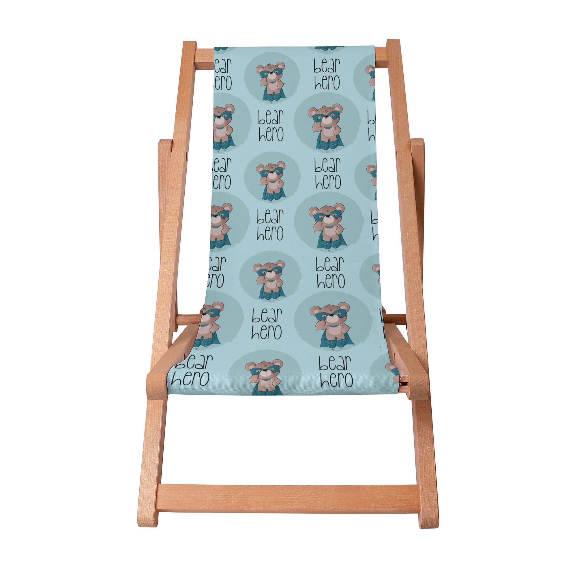 Wooden Deck Chair Bear Hero-S