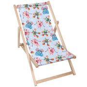 Wooden Deck Chair Funny Monsters-M