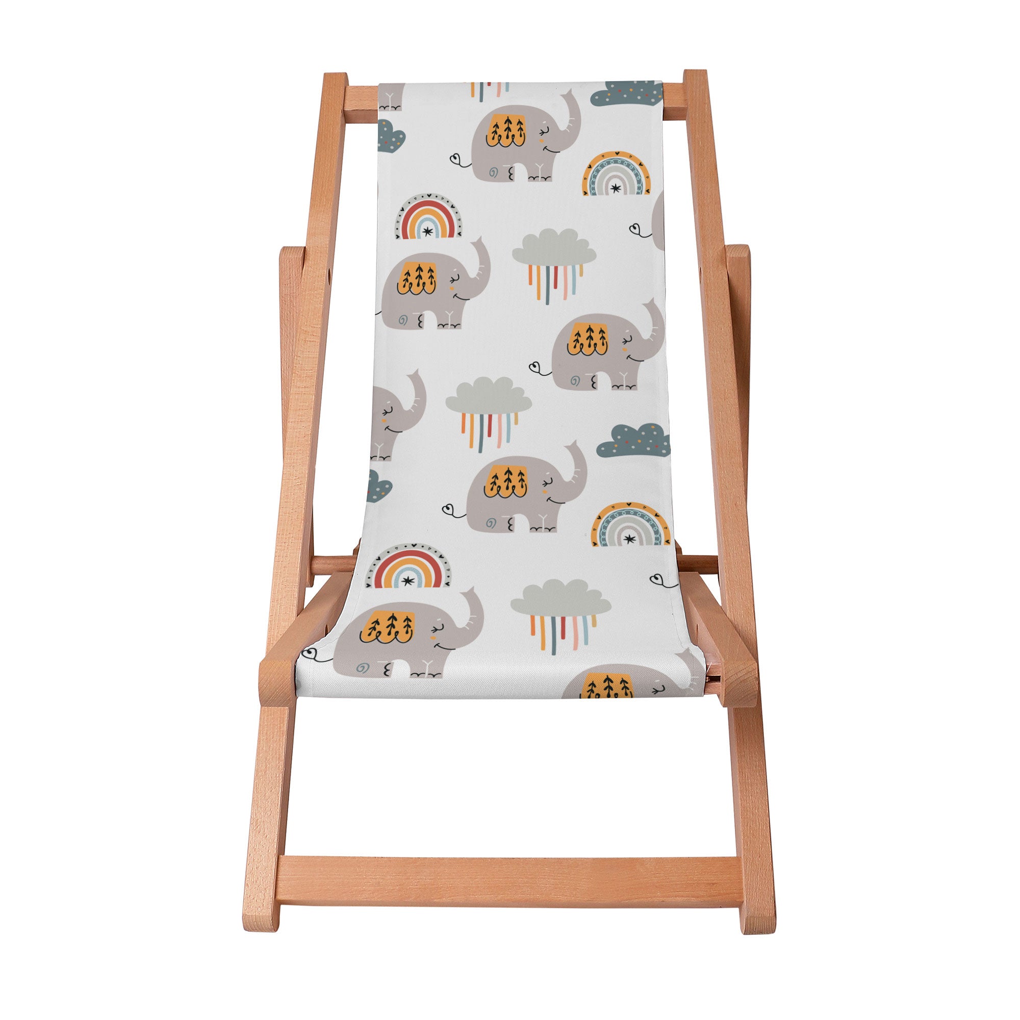 Holzliegestuhl Grey Elephant-S