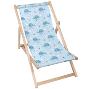 Wooden Deck Chair Happy Whale-M