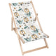 Wooden Deck Chair Lion King-M
