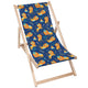 Wooden Deck Chair Lions Roar-M