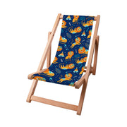 Wooden Deck Chair Lions Roar-S