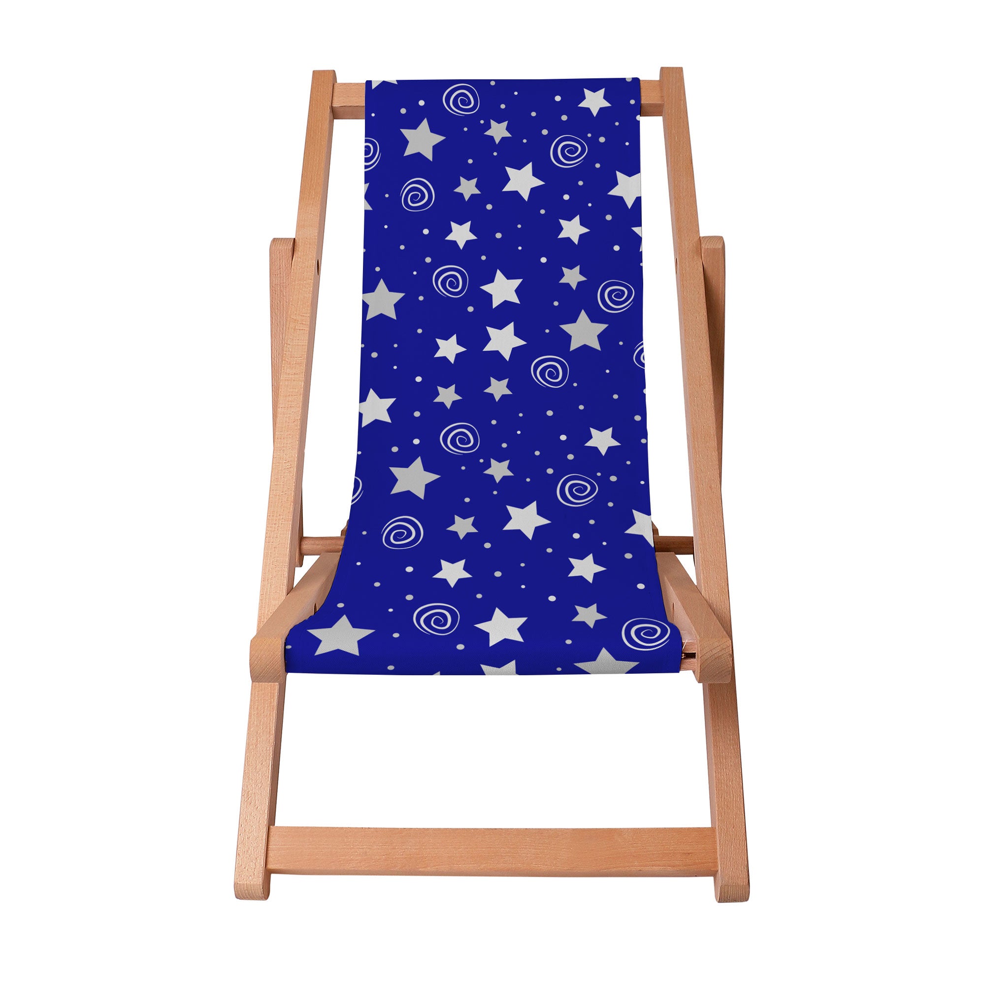 Holzliegestuhl Night Sky Pattern