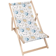 Wooden Deck Chair Sleeping Moon-M