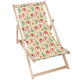 Wooden deck chair Tiger Pattern-M