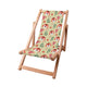 Wooden deck chair Tiger Pattern-S