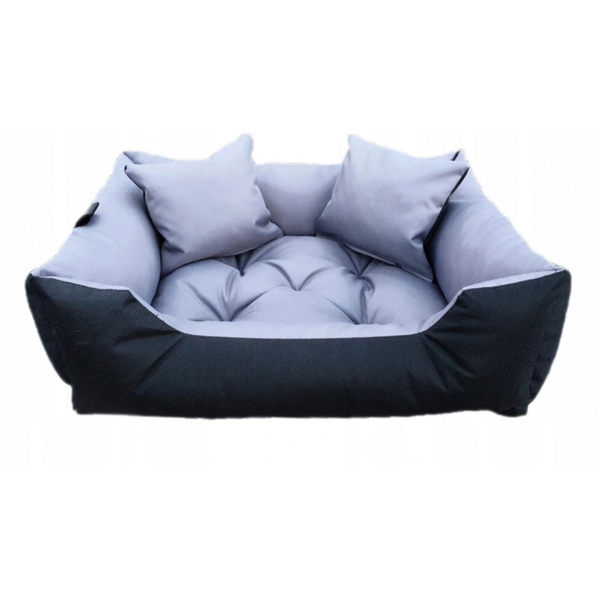 Graues Liegebett-100x75 CM