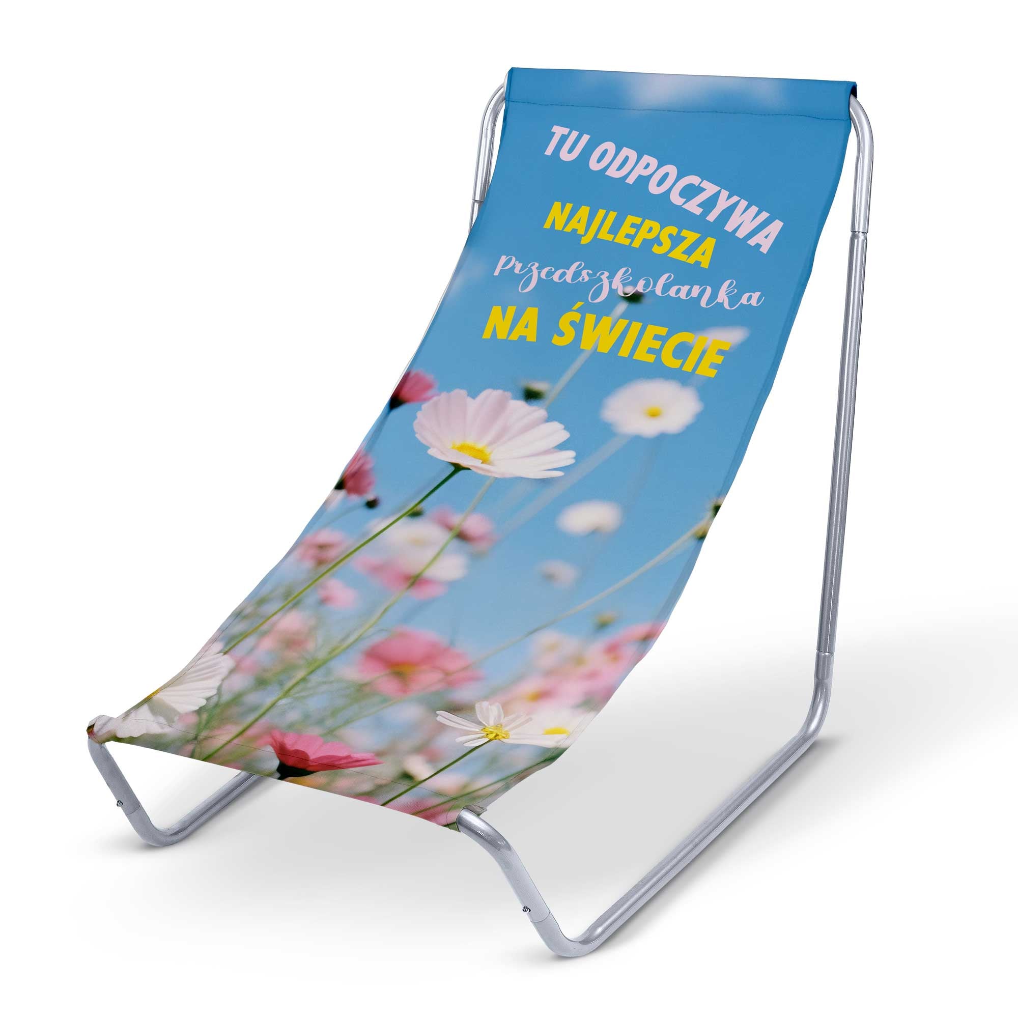 Metallliege Hier ruht die beste Kindergärtnerin