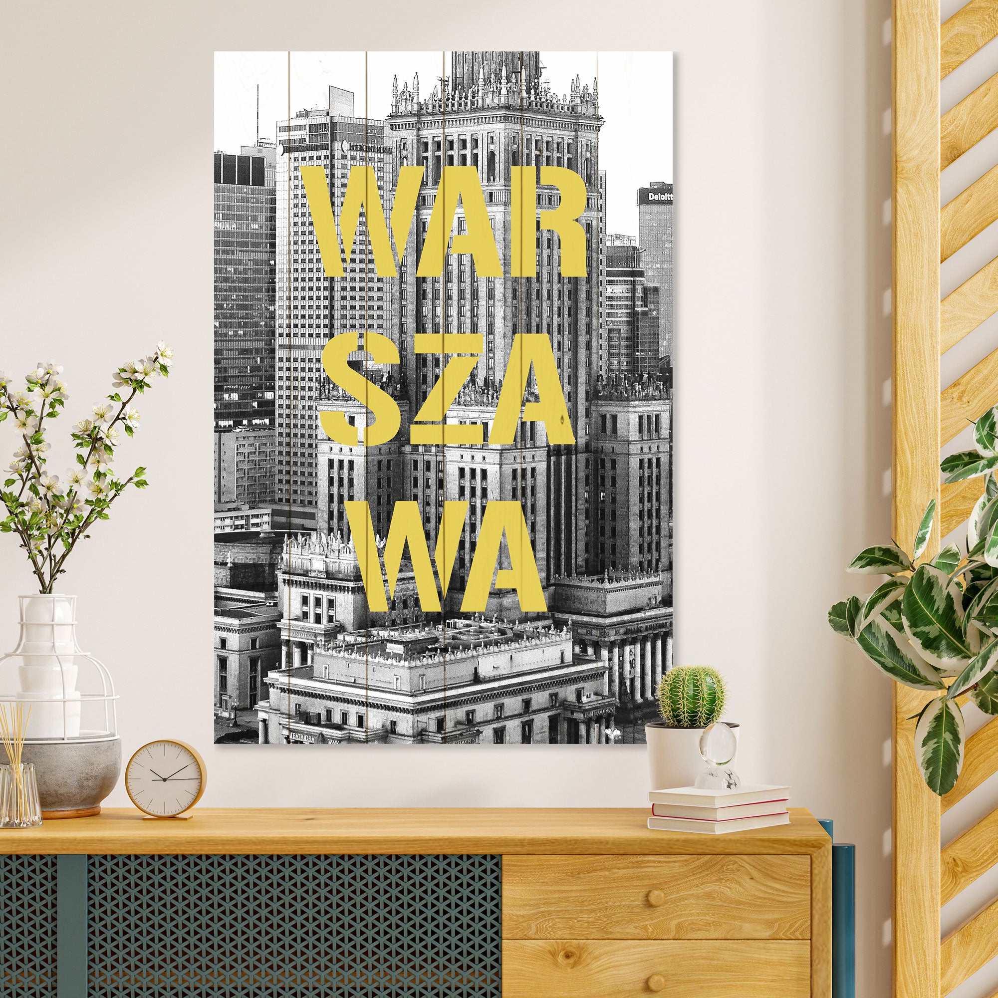 Bild Wood Warszawa S&W-20x30 cm