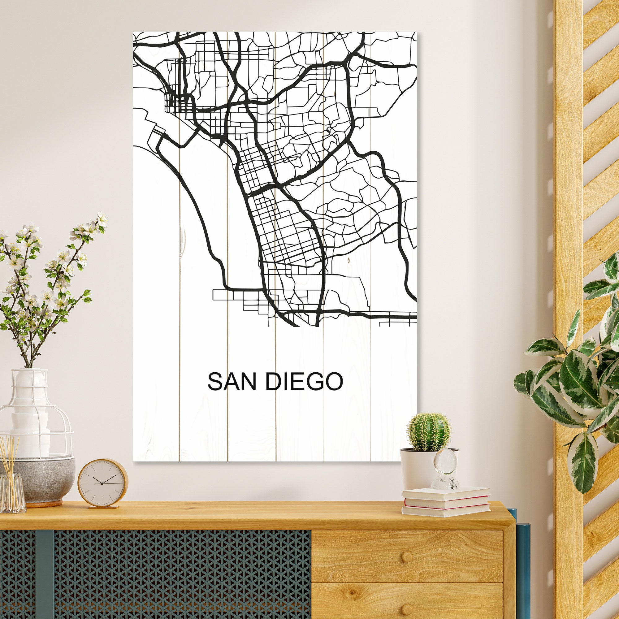 Wood Picture San Diego-20x30 cm