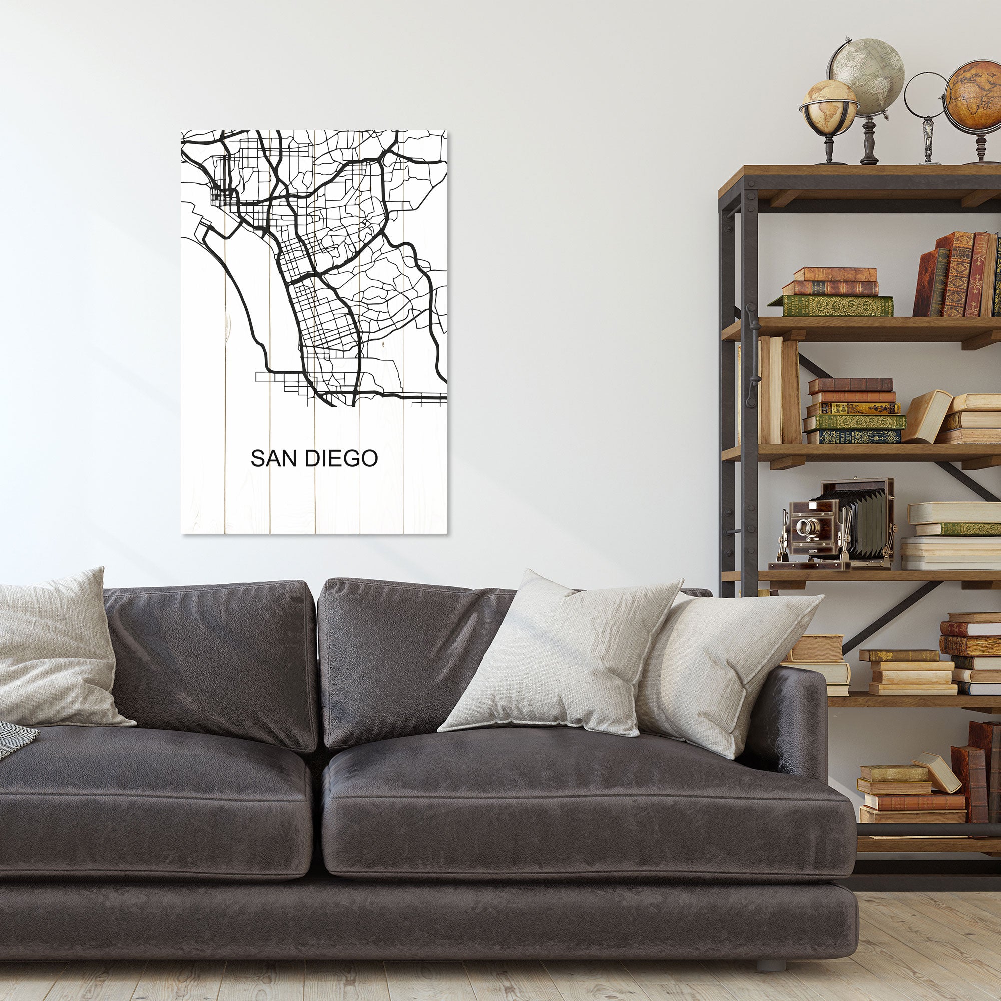 Wood Picture San Diego-20x30 cm