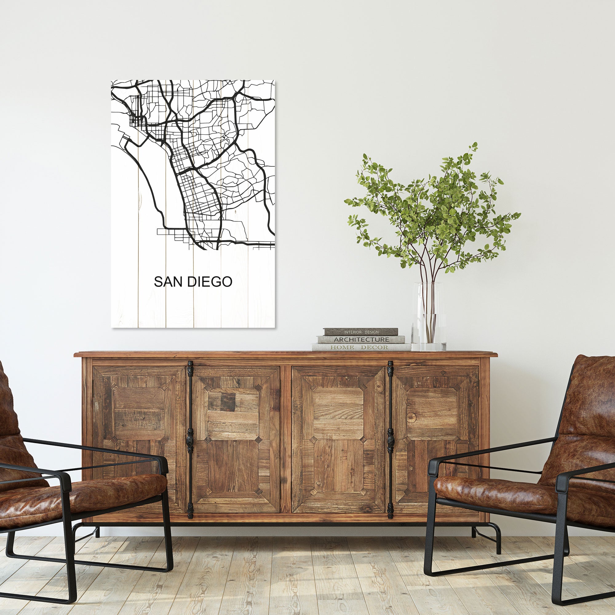 Wood Picture San Diego-20x30 cm