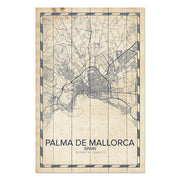 Obraz Wood  Palma de Mallorca-40x60 cm