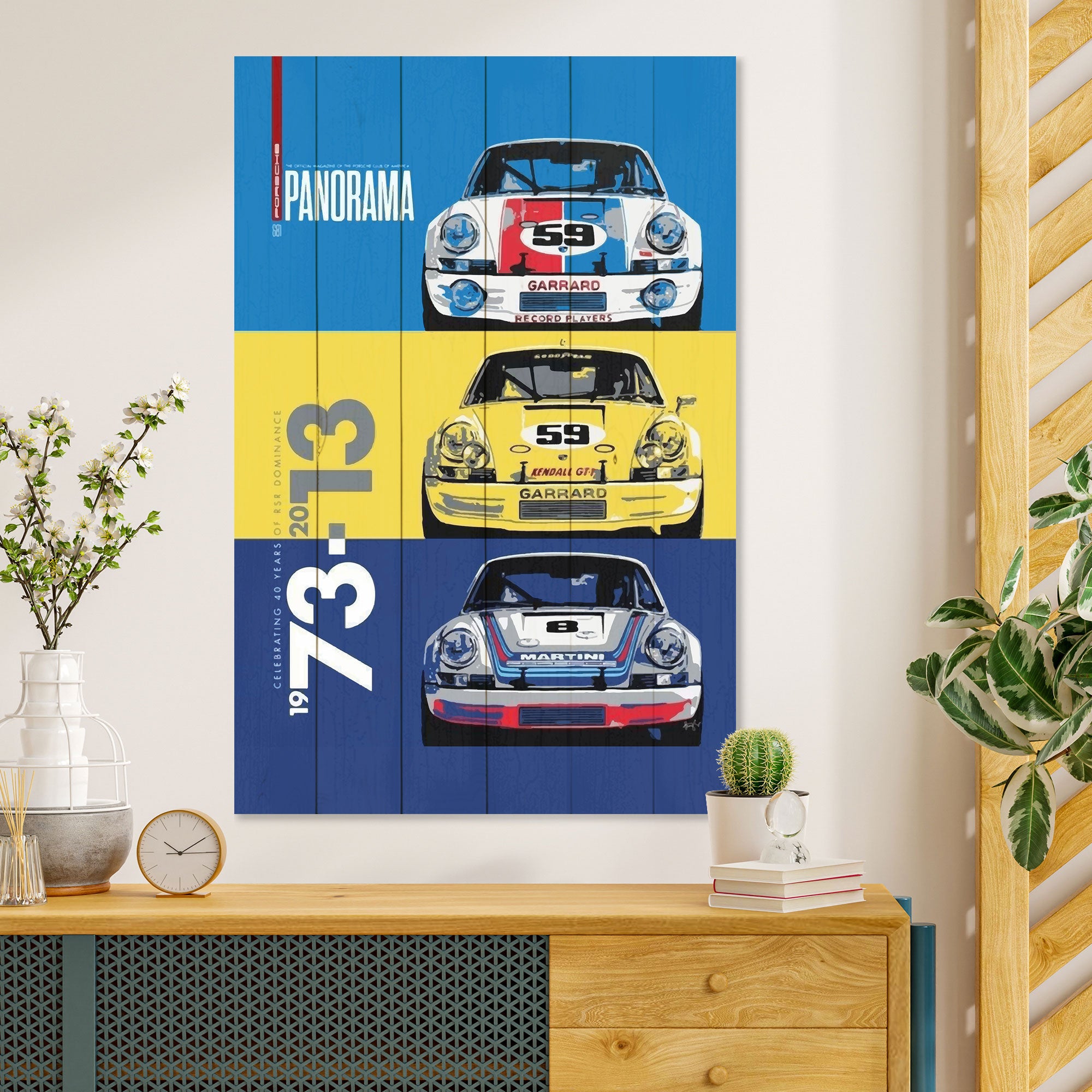 Bild Holz Rallye-Autos