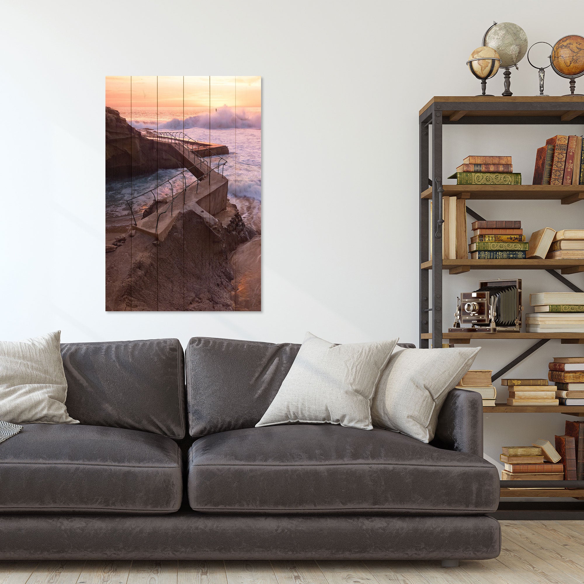 Bild Holz Meeressturm