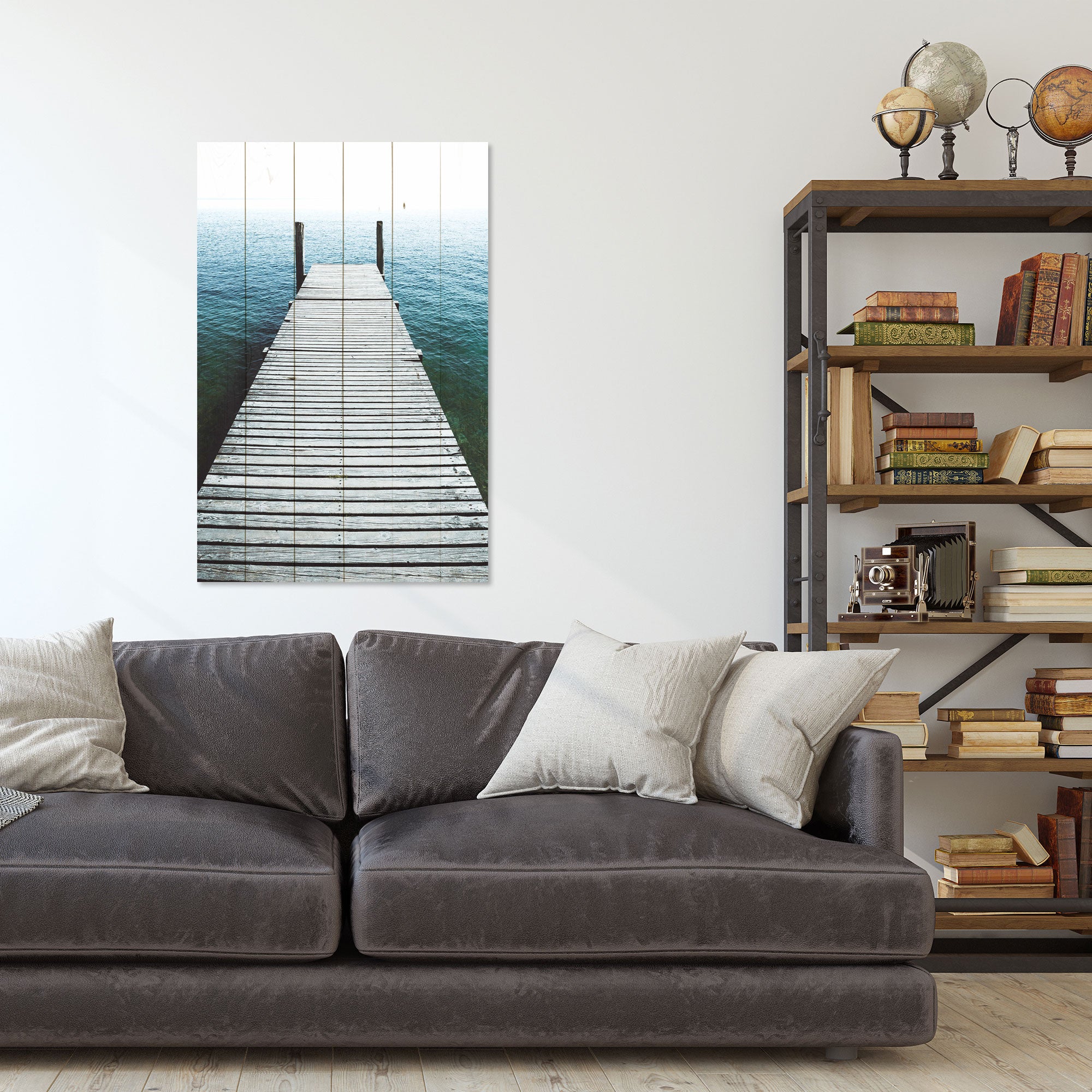 Bild Holz Hafen