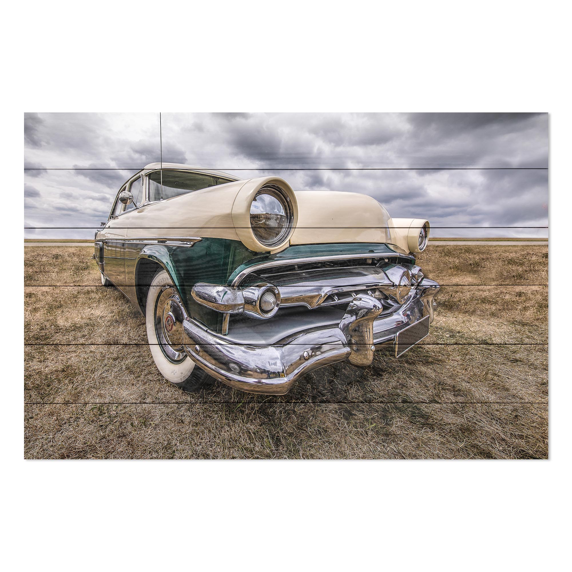 Bild Holz Oldtimer-30x30 cm