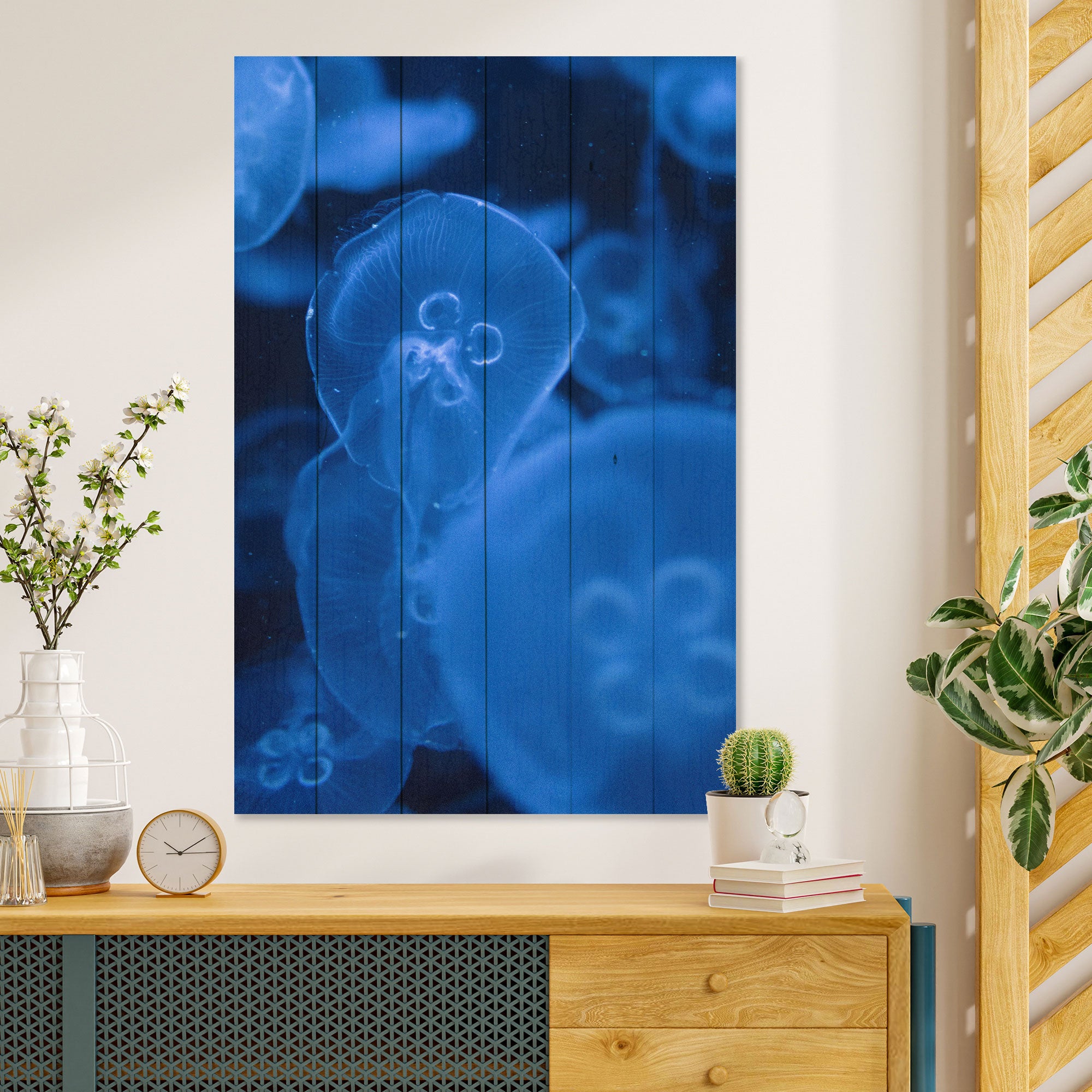 Obraz Wood Medusa-50x70 cm