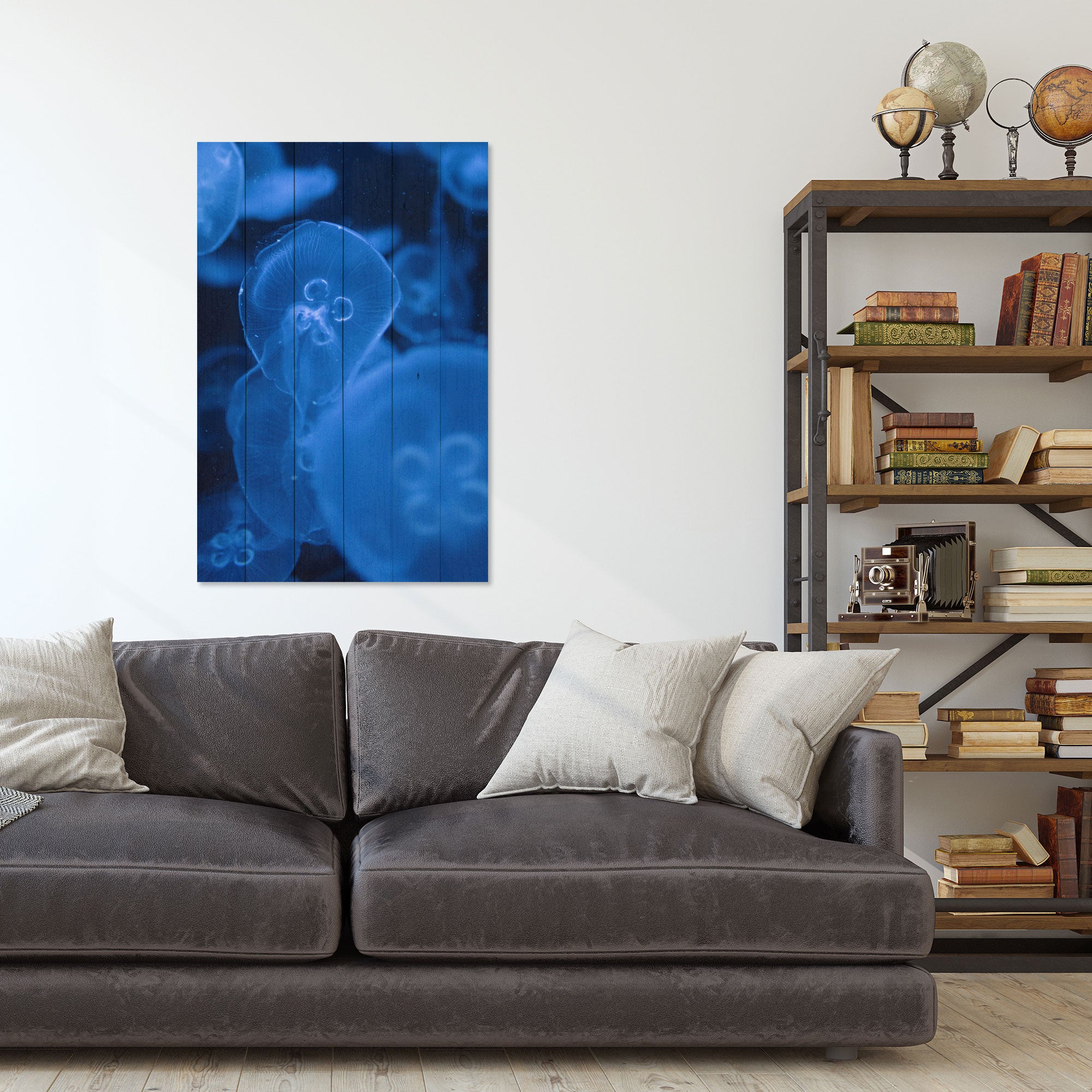 Obraz Wood Medusa-50x70 cm