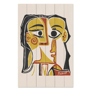 Bild Wood Picasso Abstrakt 2