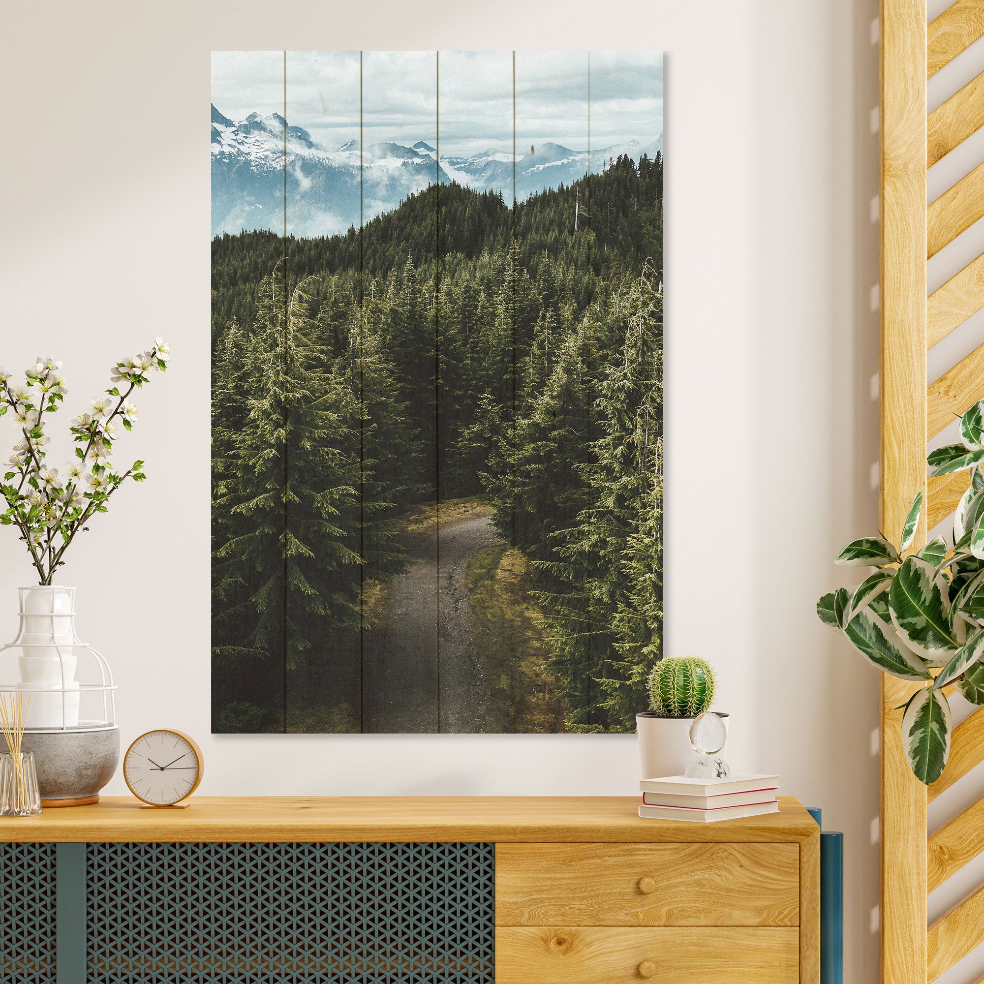 Bild Wood Waldweg-30x40 cm